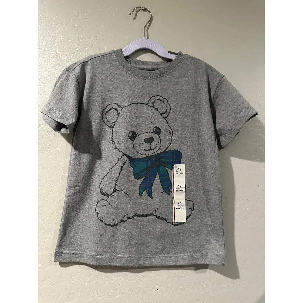 Cat & Jack Girls Relaxed Fit Tee & Tough Cotton Legging Set Size XS 4/5 NWT